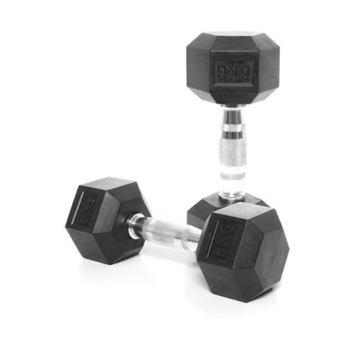 6KG Professional Rubber Hex Dumbbell Pair Item | Buy 6KG Professional Rubber Hex Dumbbell Pair | SPOP Enterprise Global
